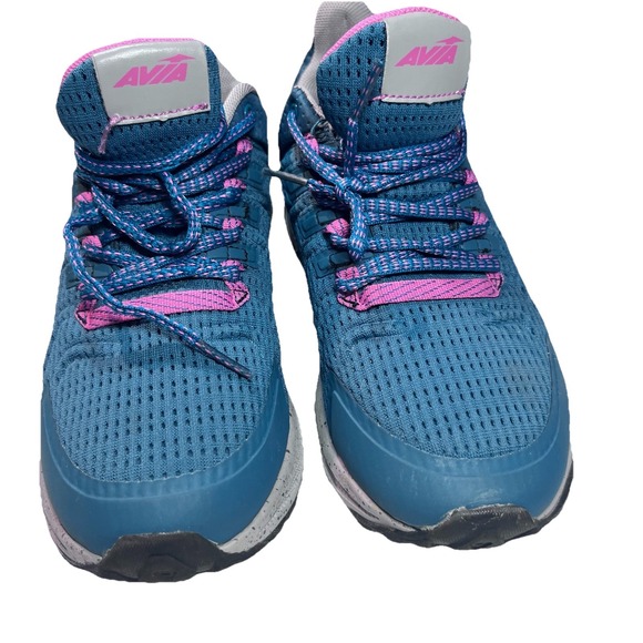 Avia Womens Trail Walker WWAV42ES151 Blue Running Shoes Sneakers Sz 7.5w EUC - Picture 1 of 7